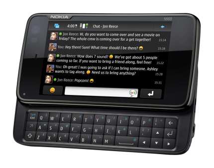 Nokia N900 with instant messaging