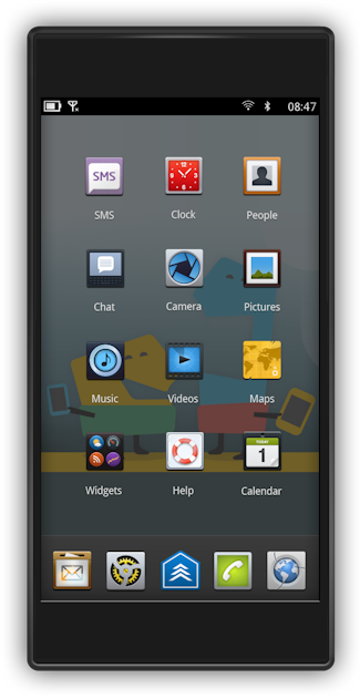 MeeGo Handset UX Screenshot
