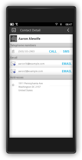 MeeGo Handset UX Screenshot