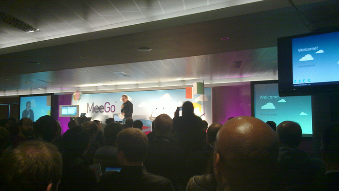 The opening keynote of the MeeGo conference