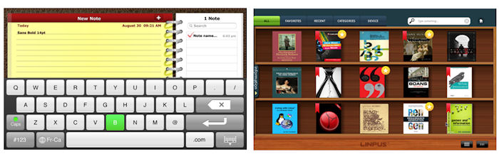 Linpus Tablet screenshots
