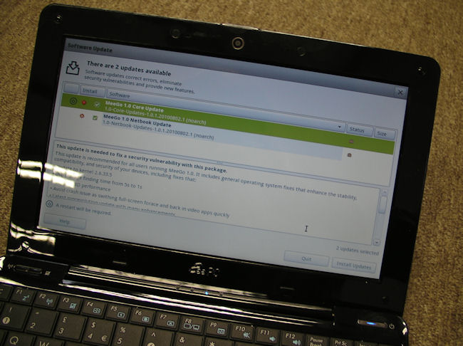 MeeGo 1.02 Update