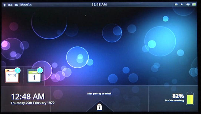 MeeGo Tablet UI