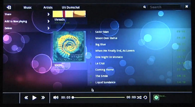 MeeGo Tablet UI