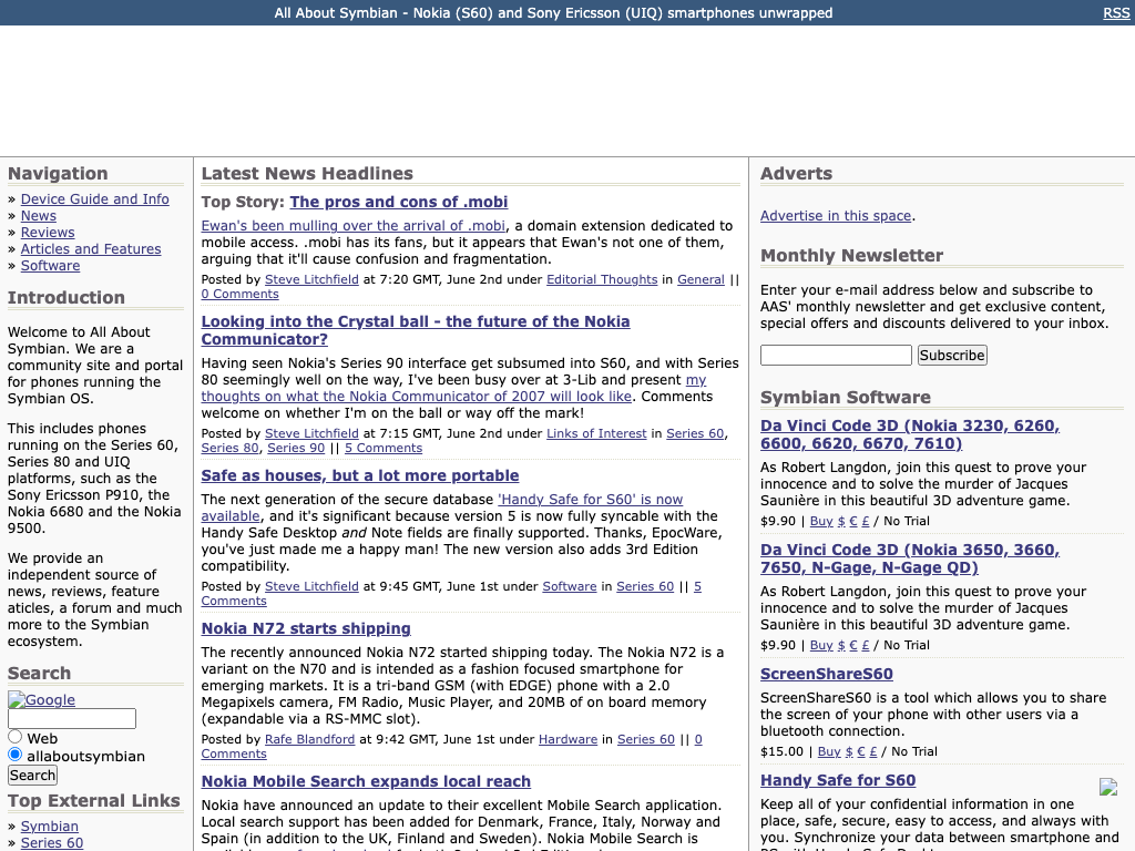 All About Symbian in 2006
