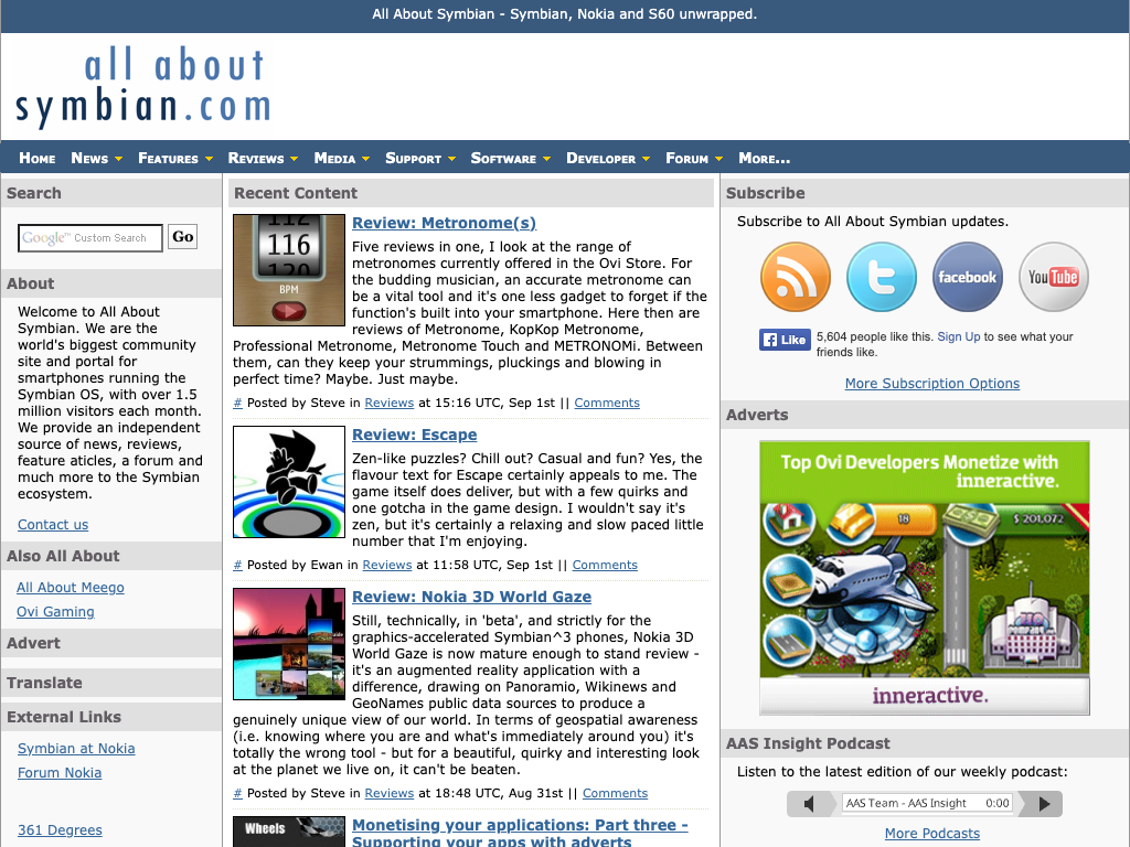 All About Symbian in 2011